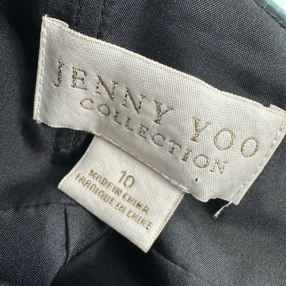 Jenny Yoo Farrah Floral Halter Maxi Dress Slit Backless Romantic Wedding Guest - Picture 6 of 16